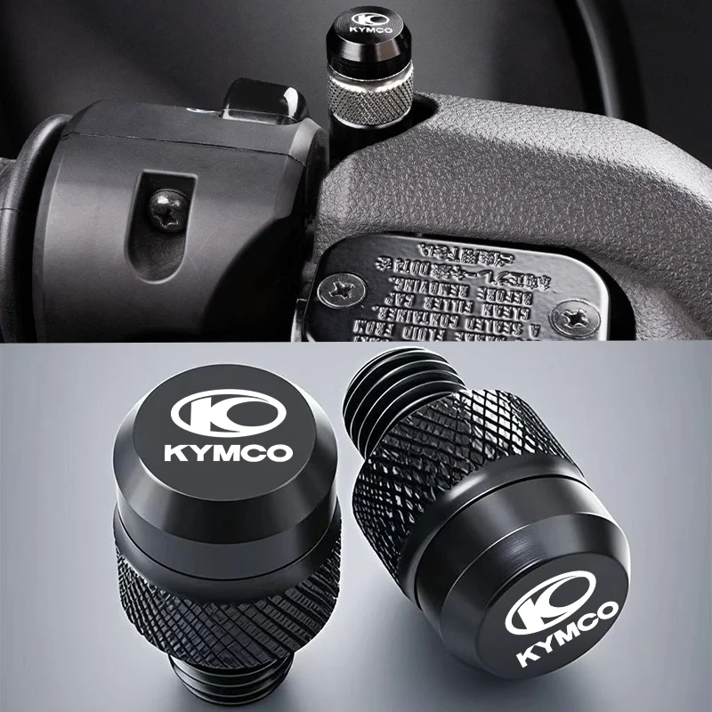 

For Kymco Xciting 250 300 400 AK550 CT250 CT300 S400 DOWNTOWN Motorcycle M10*1.25 Aluminum Screws Bolts Mirror Hole Plugs Cap