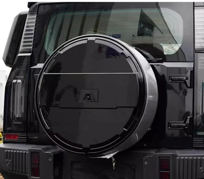 Car Thickened Spare Tire Cover Fit for Jetour Traveller T2 2023 2024 2025 19-inch 20-inch Stainless Steel Spare Tire Cover view 5