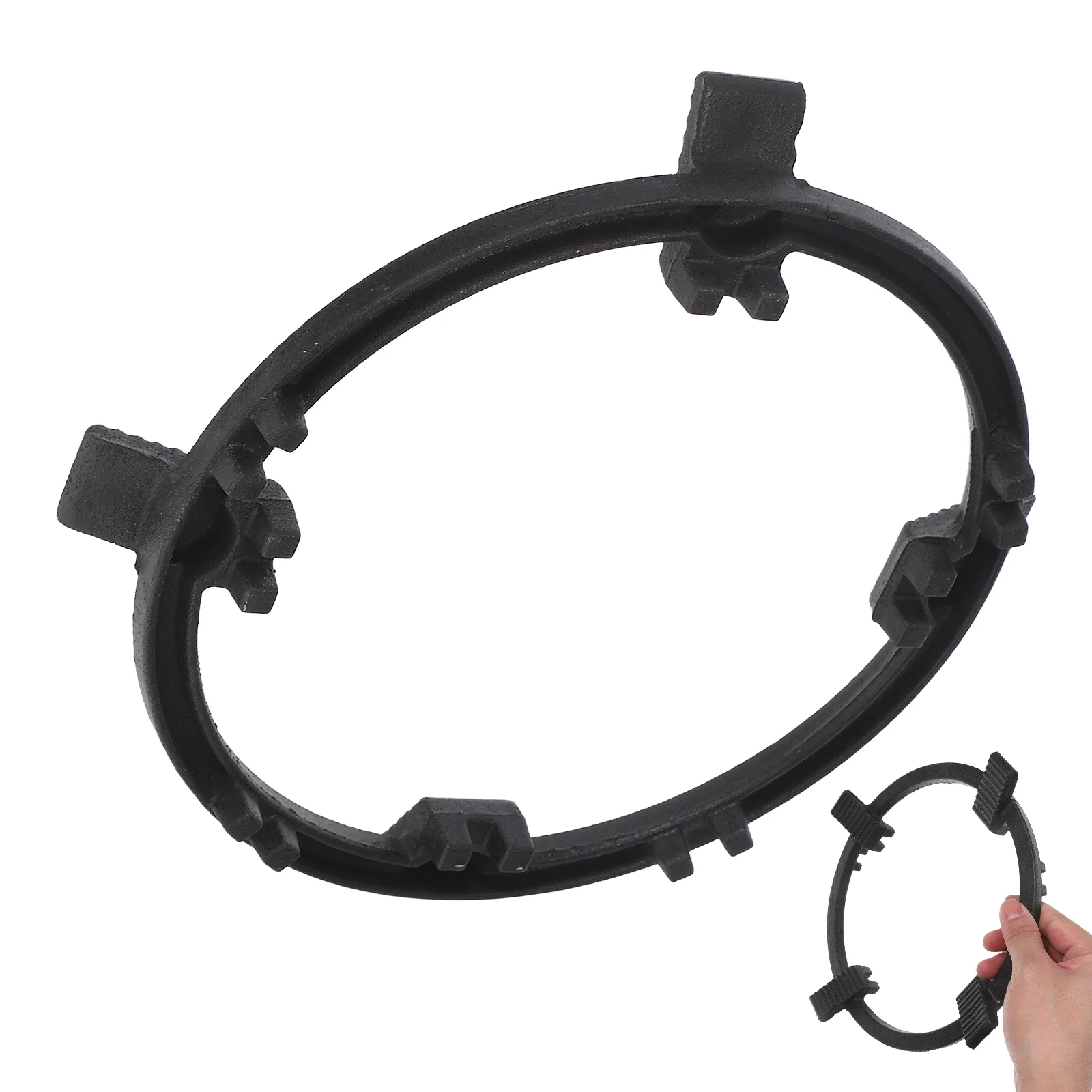 

Gas Stove Bracket Wok Stand Ring Non Slip Cookware Support Universal Accessories Iron Milk Pot Holder Casserole Stabilizer