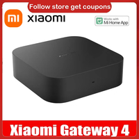 Xiaomi Smart Central Hub Mijia Gateway 4 ZigBee WIFI Bluetooth Mesh Hub 5GHz 10/100Mbps Smart Home Work With Mi Home APP
