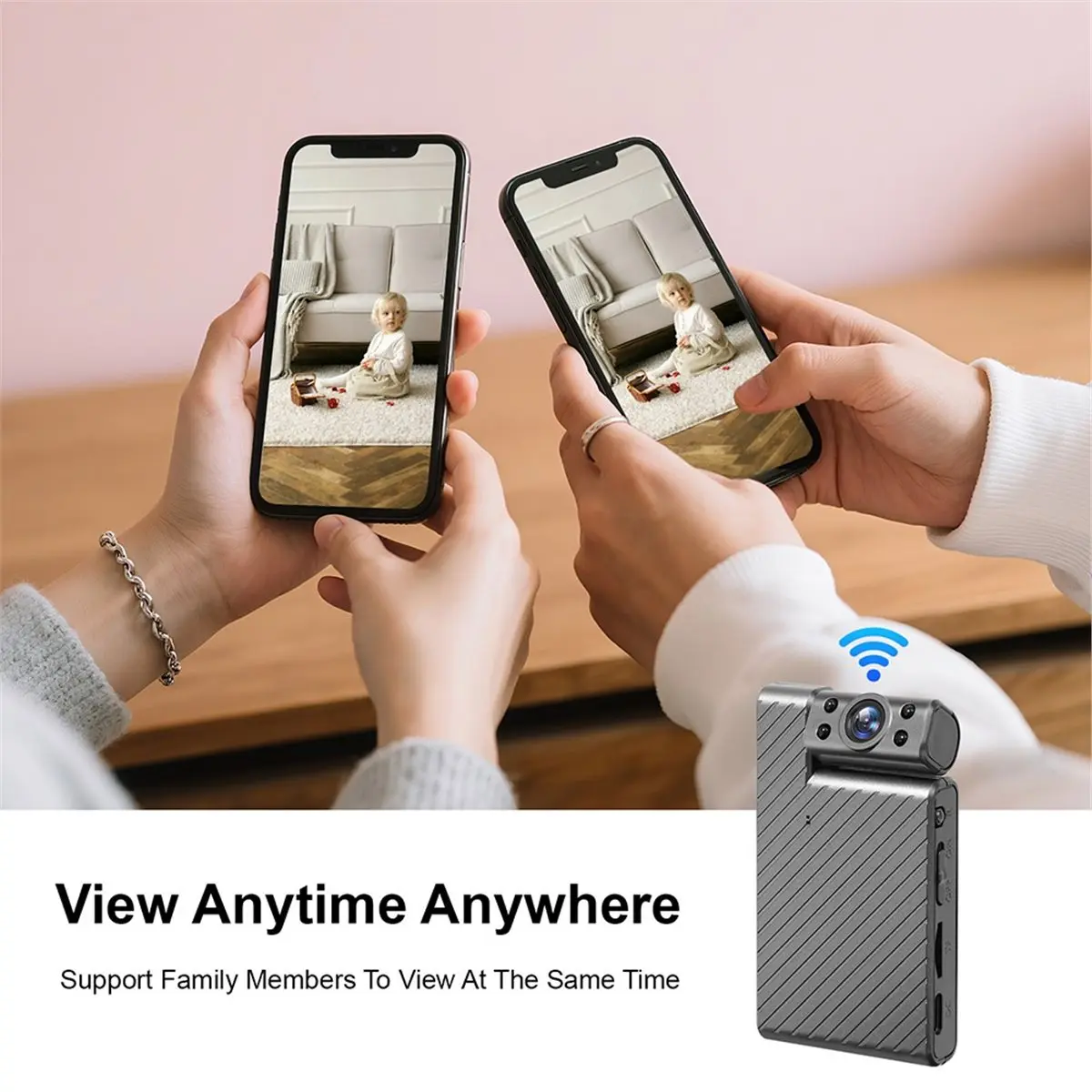 Mini WiFi Camera1080P HD inalámbrico IP Micro-tipo cámara remota Monito detección grabadora de seguridad Monitor de vigilancia