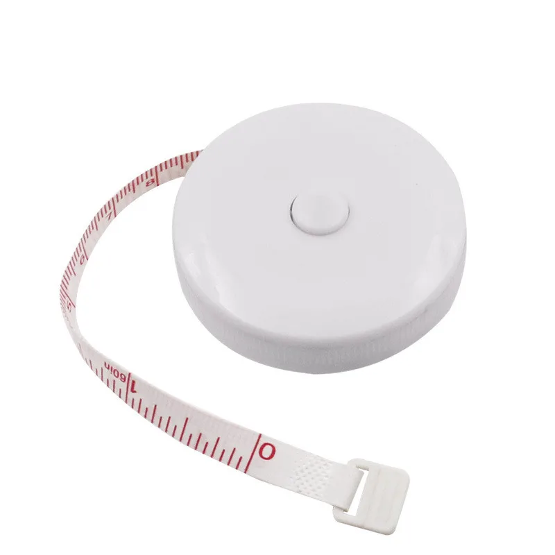150 cm Mini-Maßband, Maßband, Schneider-Lineal, Schlüsselanhänger, Maßband, Kleidungsgröße, Maßband, tragbares Nähwerkzeug-Zubehör