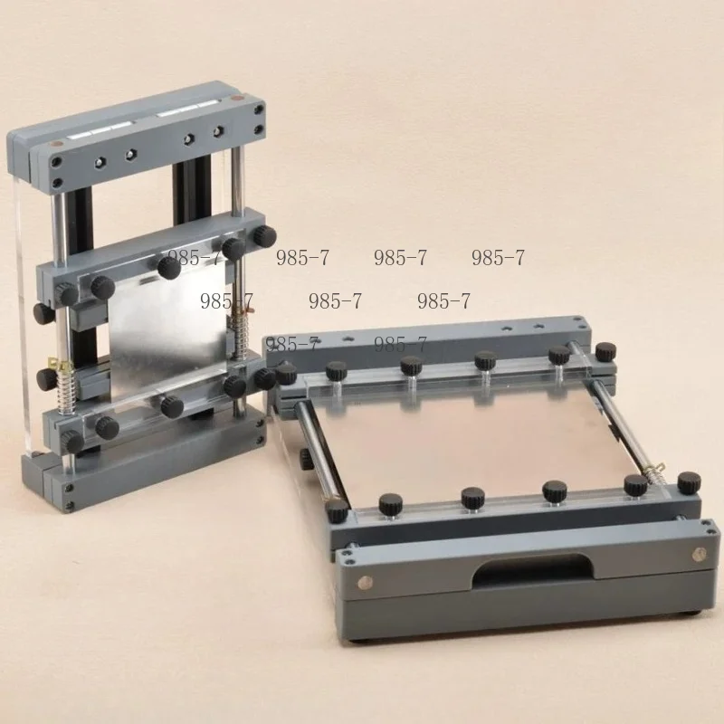 PCB Stencil Solder Paste SMT Micro Printing Workbench Manual Desktop Precision Screen Printing Machine