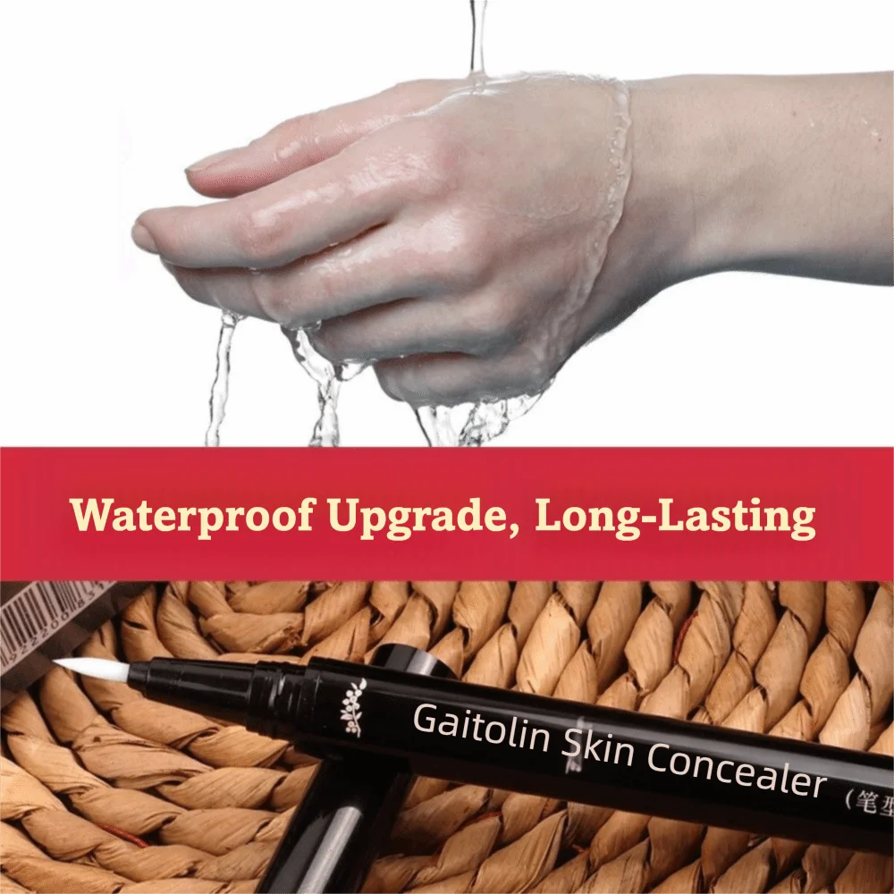 メイクアップ防水白斑カバーペンプロフェッショナルグレードコンシーラー変色肌メイクアップスキンカバーペン顔アプリケーション