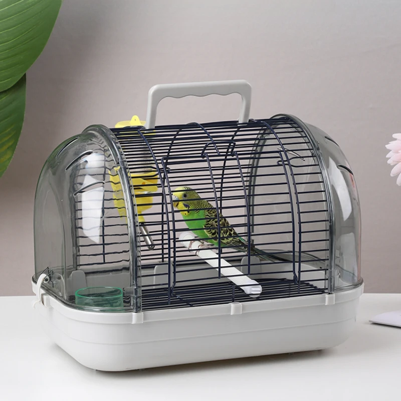 

Outdoors Carrier Bird Cages Feeder Budgie Parrot Large Pet Hut Bird Cages Decoration Southe Park Jaula Pajaro Products WZ50BC