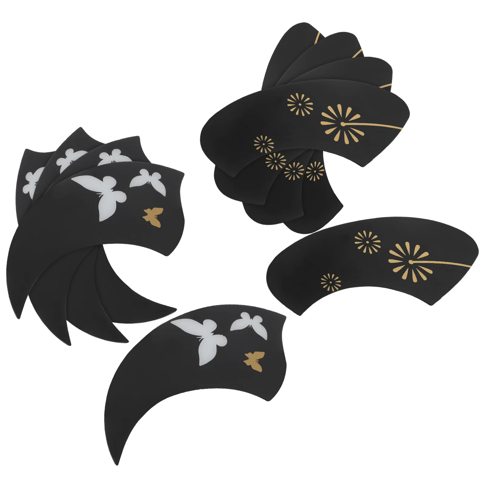 

10 Pcs Ukulili Guard Board Acoustic Guitar Pickguard Shield Scratch Plates Plastic Classical Guards