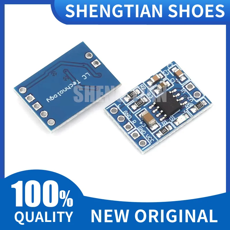 XD-58B Super Mini Audio Power Amplifier Board HXJ8002 Mono Channel Low Noise Amplifiers Module DC2.0-5.5V for Replace PAM8403