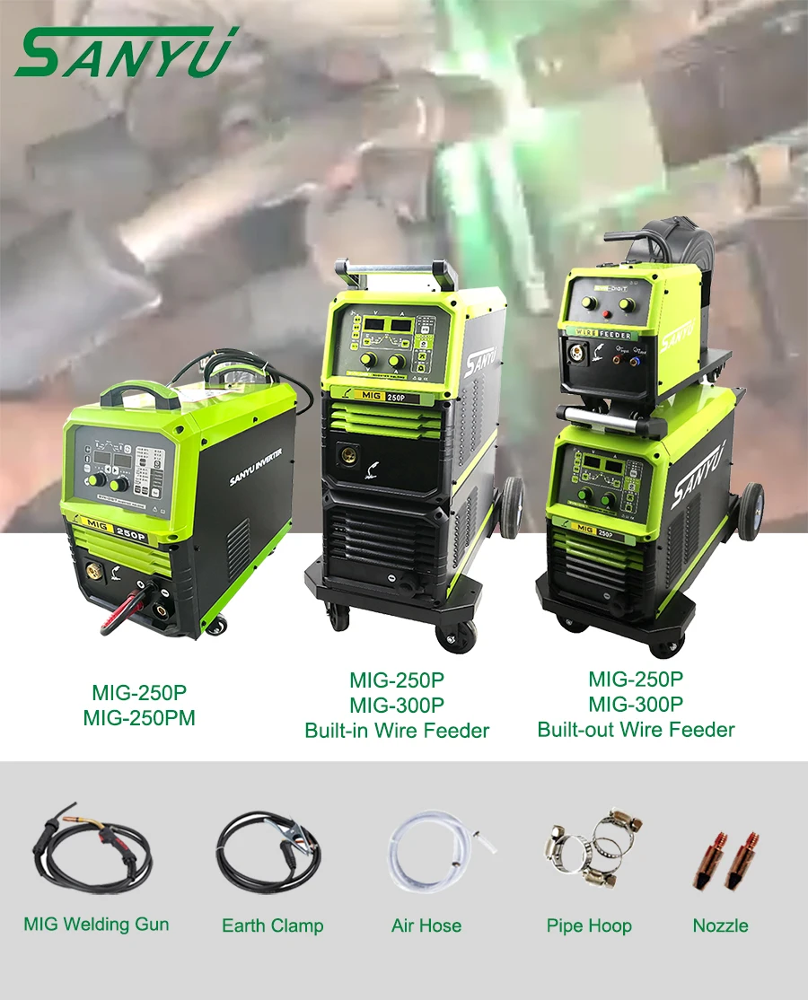 TLF SANYU TIG 315PW ACDC Pulse Soldador TIG Inversor Máquina de solda a arco com refrigerador de água para soldagem