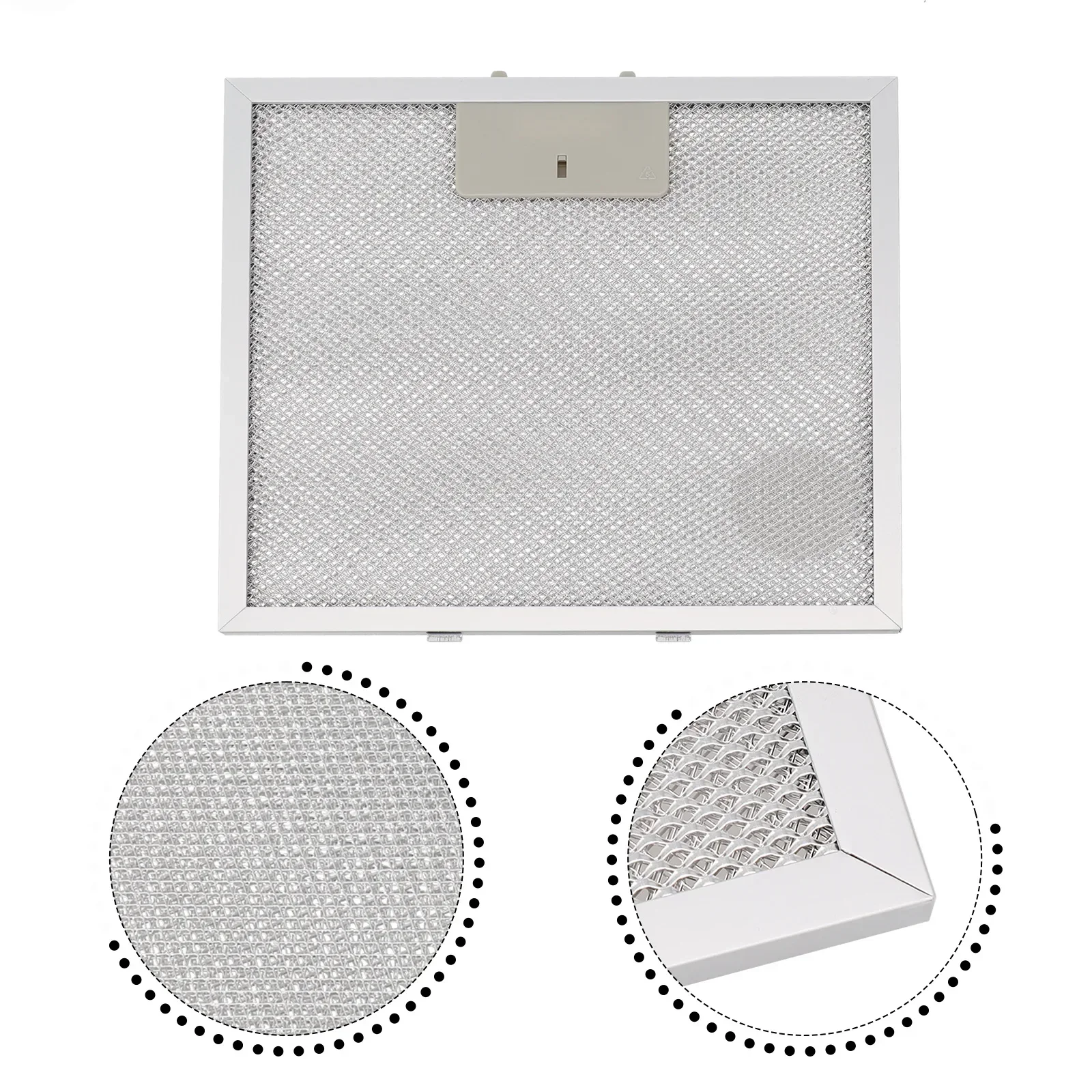 1PCS 270x250mm Brand New Smoke Exhaust Ventilator Metal Mesh Stainless Steel Extractor Vent Filter For Kitchen Restaurant