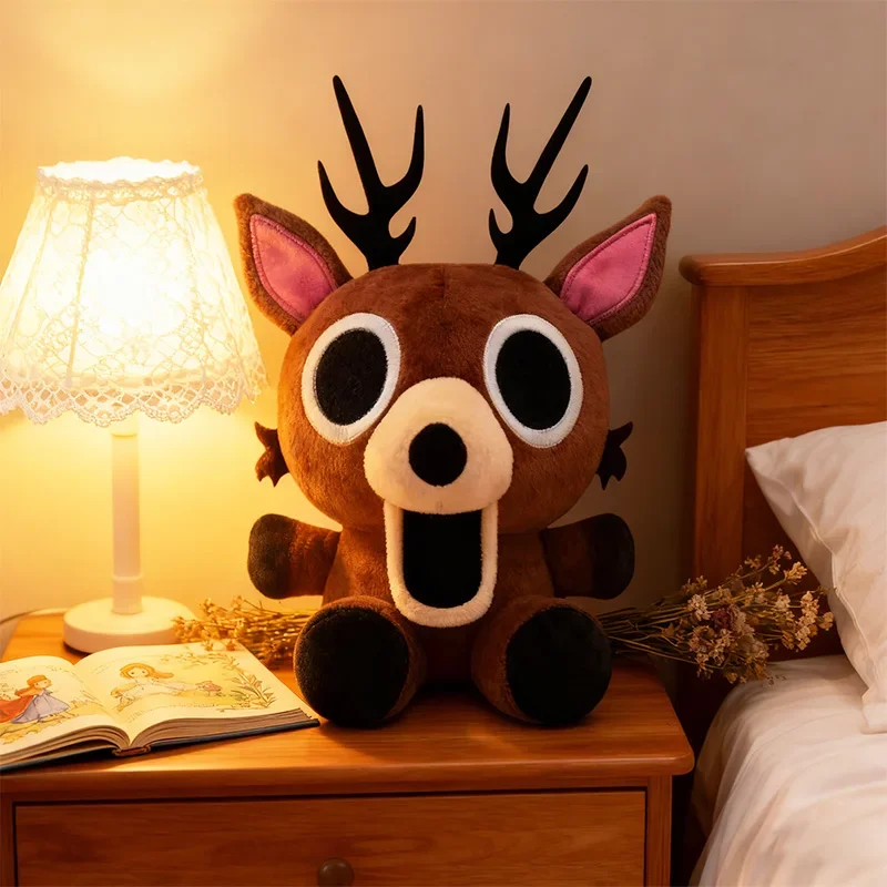 2025 quente 99 noites na floresta veados brinquedos de pelúcia filme animais de pelúcia veados brinquedo fãs presentes de aniversário brinquedos para crianças presente de halloween
