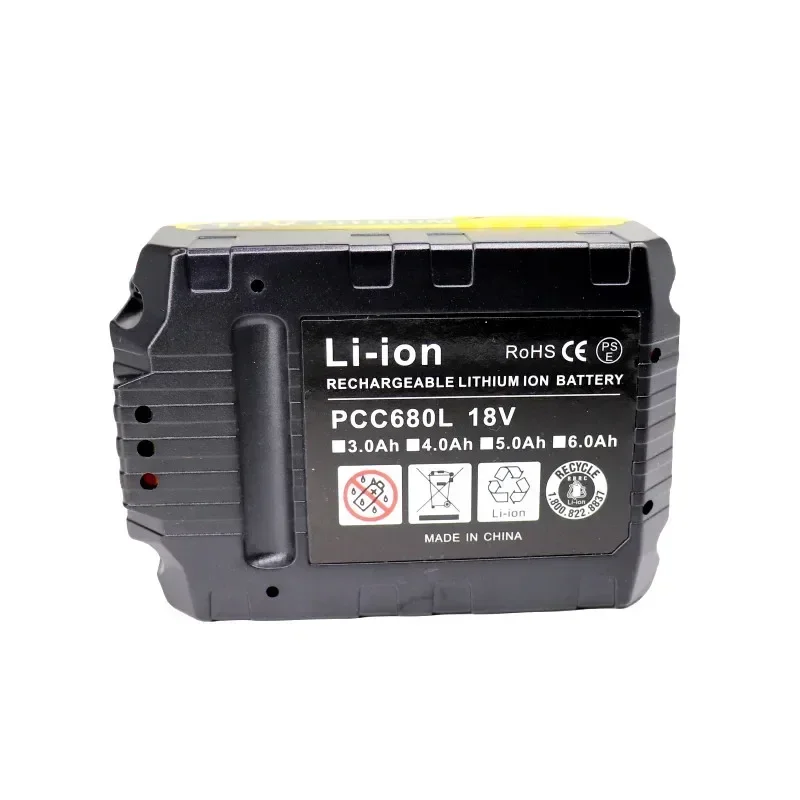 for Stanley Cordless Electric Drill 18V 3.0/4.0/5.0/6.0Ah Rechargeable Battery FMC687L FMC688L Stanley Electric Tool Battery