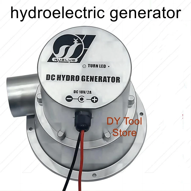 

Small hydro generator Outdoor portable water turbine high efficiency brushless DC micro hydro generator 12V