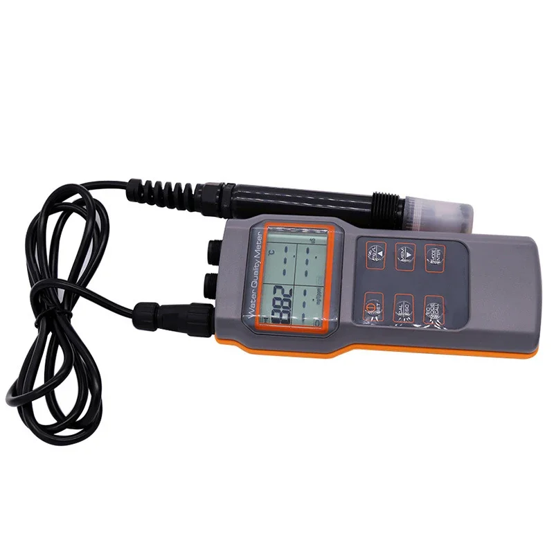 AZ86031 Digital Water Quality Meter Handheld PH/Conductivity/Salinity/Dissolved/Temperature Testing Device Aquaculture