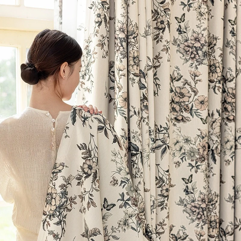 

Шторы из шенилла для гостиной, спальни, балкона, ретро-стиль, на заказ, белые, из тюля, элегантные, современные, с высокой степенью затемнения