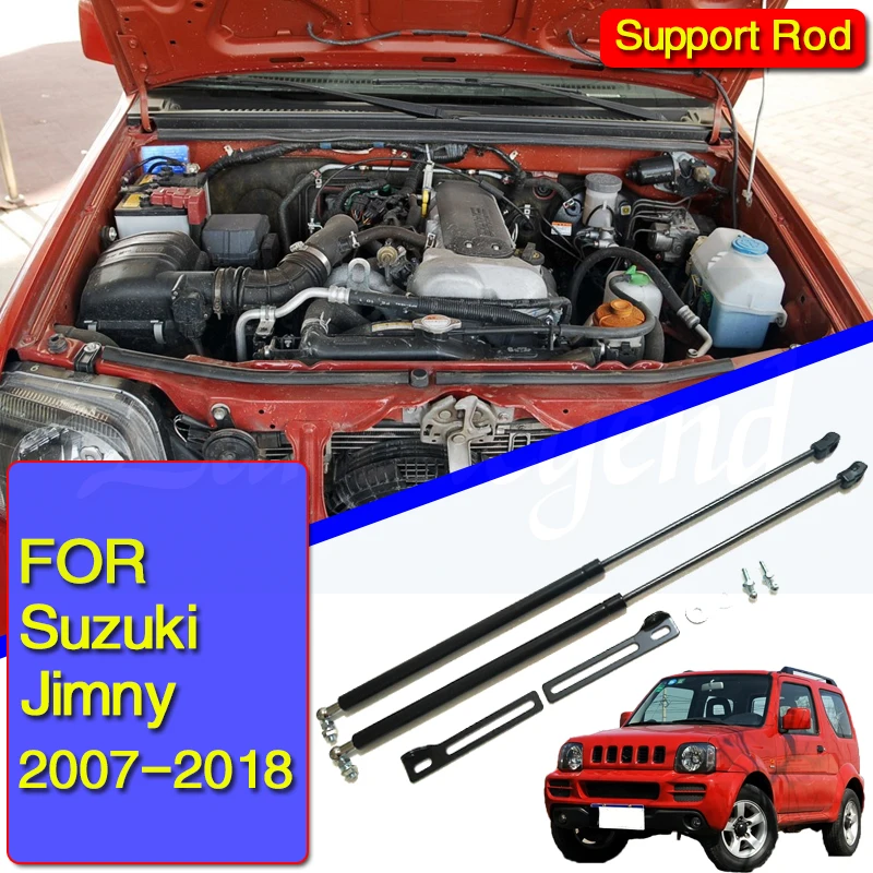 

for Mazda Suzuki Chevrolet Jimny Wide Sierra AZ-Offroad 2007-2018 Bonnet Hood Gas Shock Lift Strut Bars Support Rod Car-styling