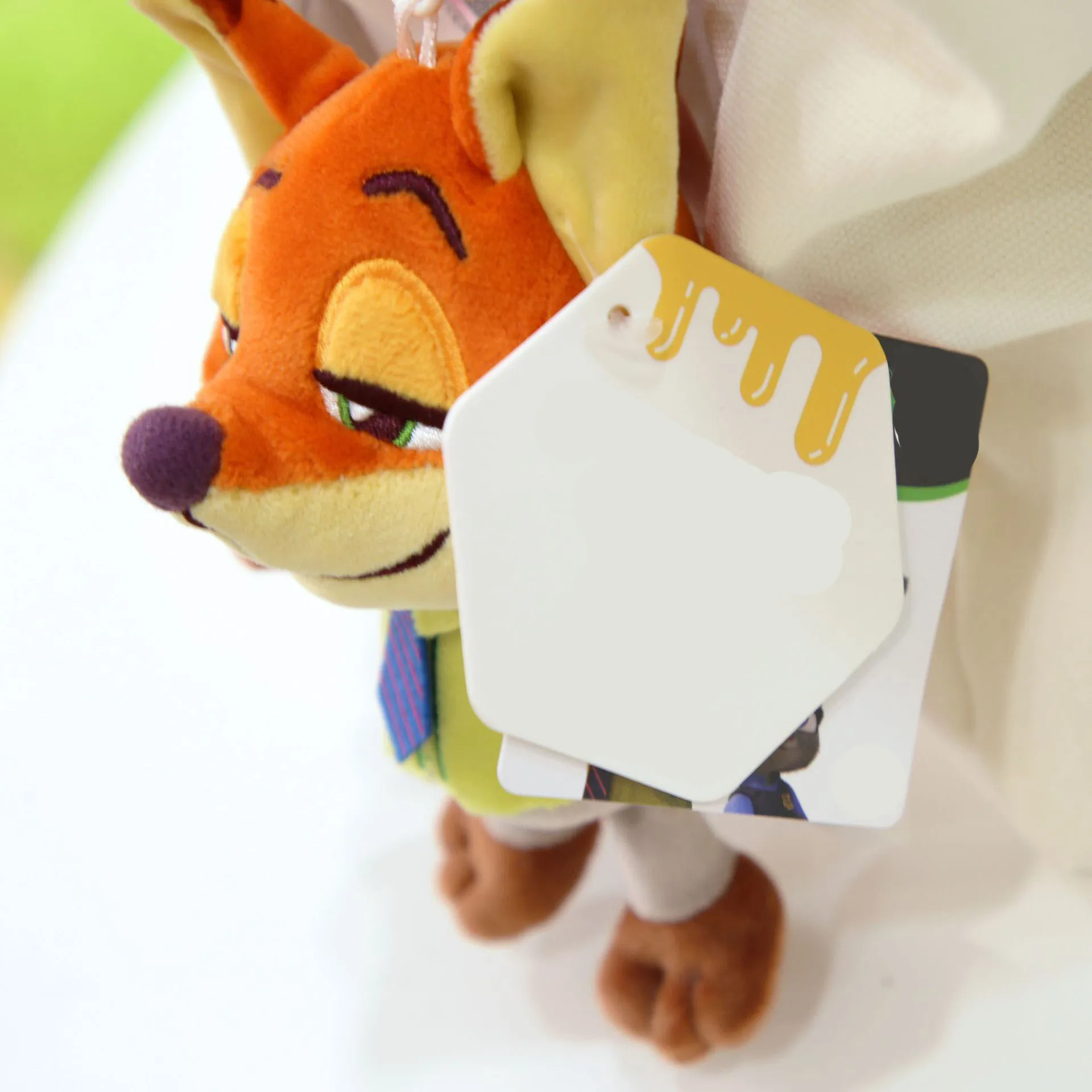 Genuine crazy animal Judy Nick plush keychain pendant pendant toys for girls' holiday birthday gifts cute for children and girls