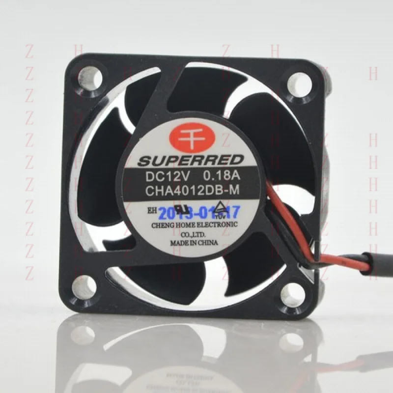 

ZZZ ДЛЯ 1 шт. Suppered 4020 CHA4012DB-M вентилятор 40*40*20 мм 2pin 12 В 0,18 А