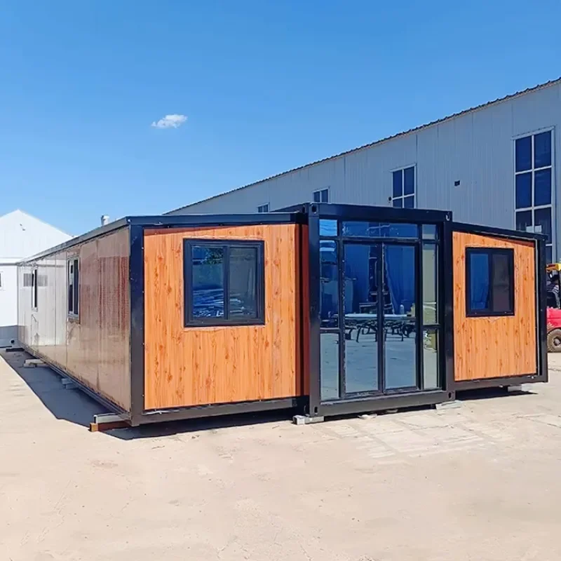 Australian Standard 2 Bedroom Luxury Modular Foldable House 20ft 40ft Expandable Container Houses Prefab Luxury Modular Homes