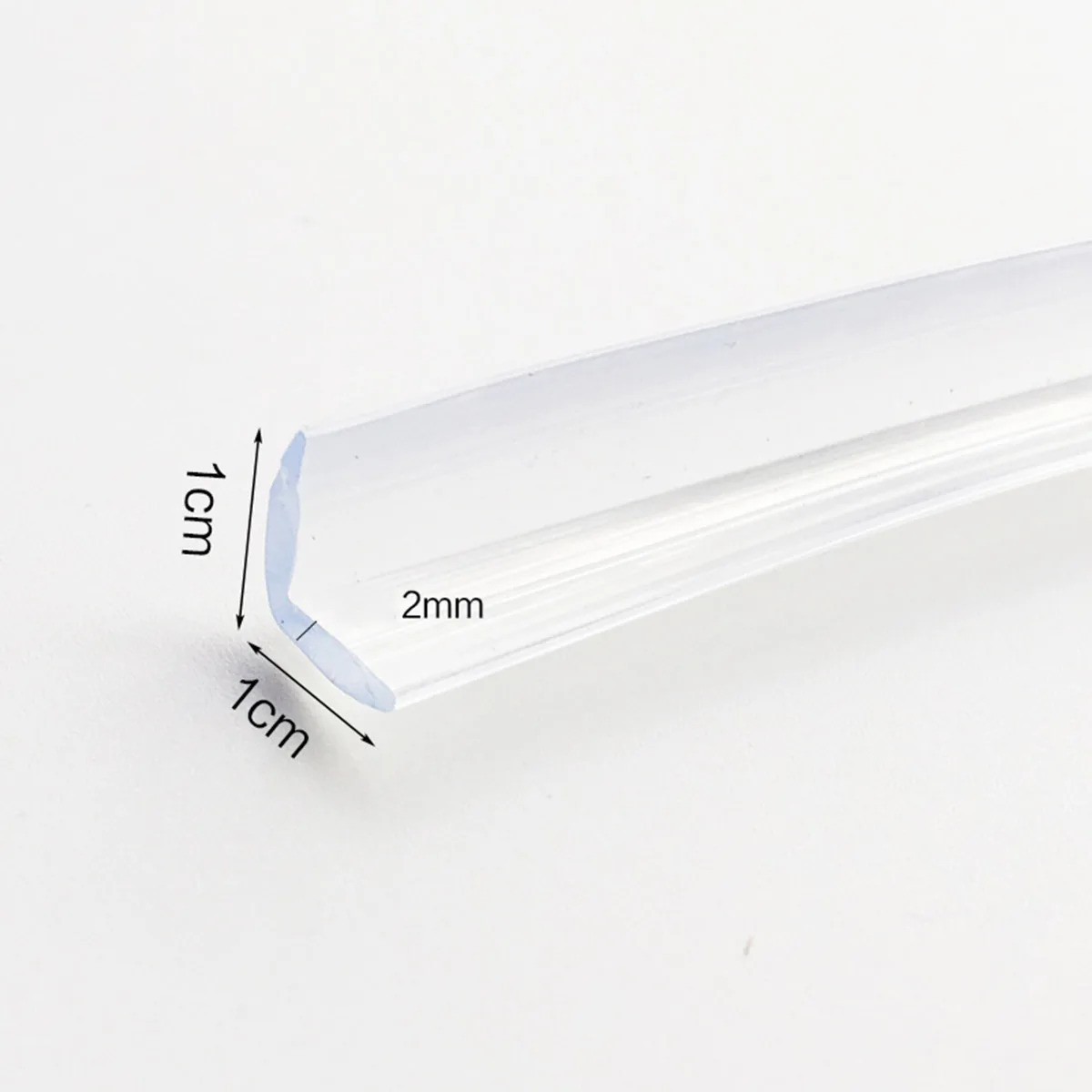 قطعتان من واقي الزوايا لشريط ممتص الصدمات للأطفال من السيليكون الشفاف ضروري للعائلات مع شريط ممتص الصدمات للأطفال