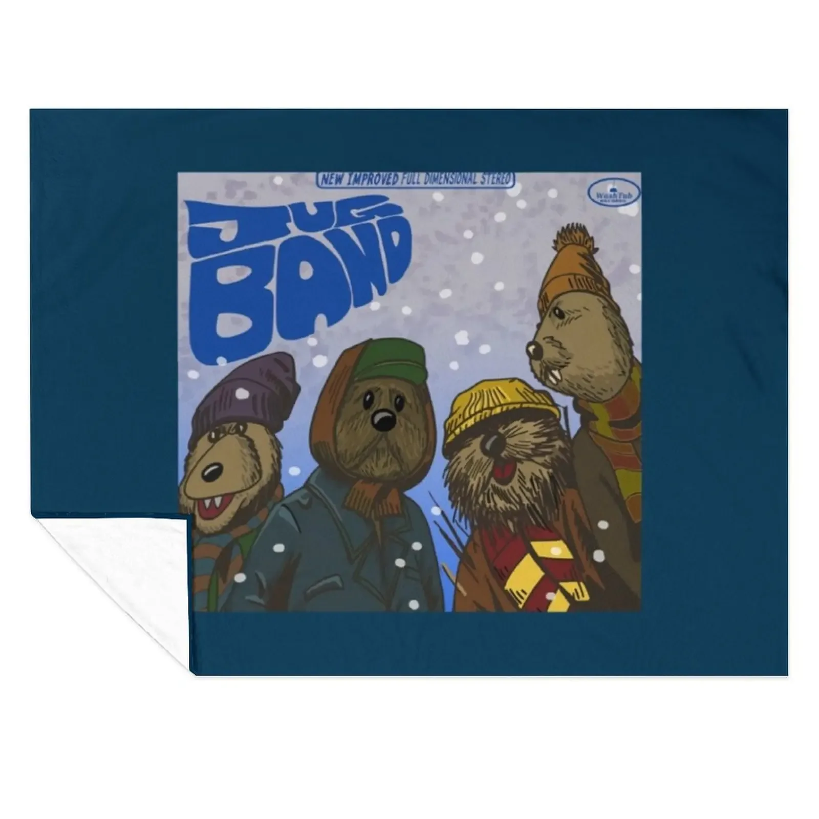 

Emmet Otters Jug Band Christmas 1 Throw Blanket Retros Soft Big Tourist Sofa Quilt Blankets