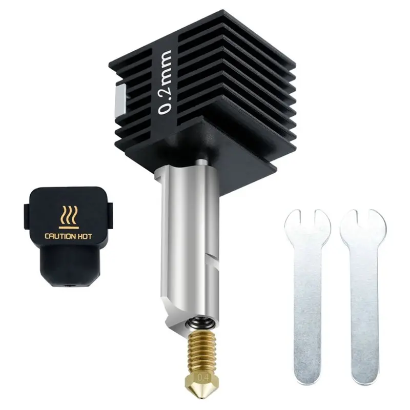 For Bambu Lab A1/A1 Mini 3D Printer Replacement Parts- New Arrival Hotend Kit 0.2Mm Nozzle Accessory
