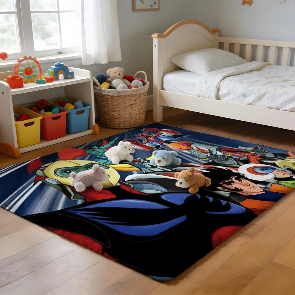 

Floor Mat Soft Flannel Rug Non-Slip Absorbent Mat for Bathroom Bedroom Home Decor GAME Monster Wilds Series For Film anime