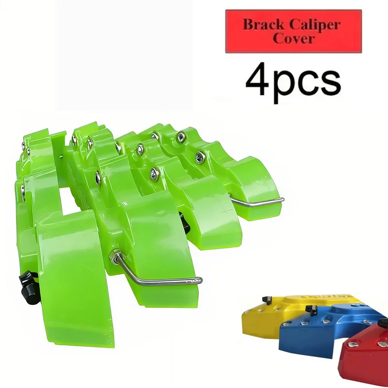 KUNBABY 8 Colors ABS Plastic Brake Caliper Cover 4 Pcs/Set 3D Style (Come Without Glue)