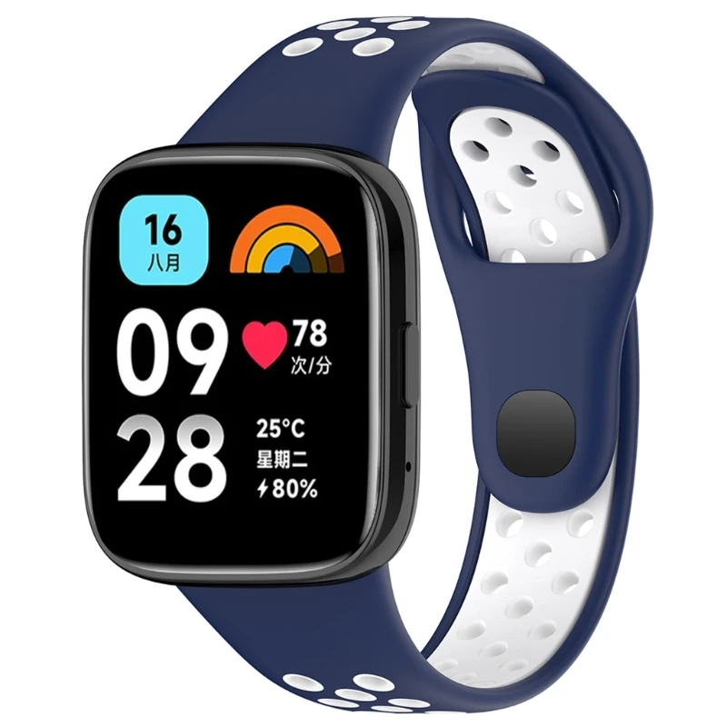 Correa para Redmi Watch3 Lite Active Smartwatch bandas deportivas silicona