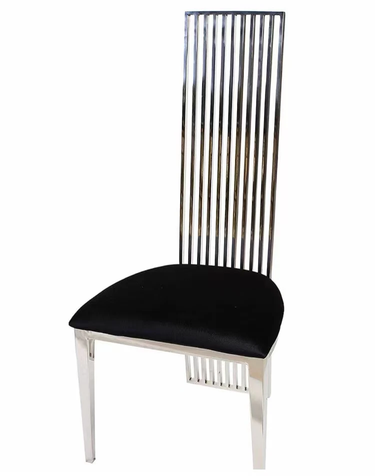 

￥%Hot Sale Stainless Steel Wedding Dining Chairs for Weddings and Living Room Furniture