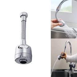 Faucet extender (two spray modes: bubbling and shower)