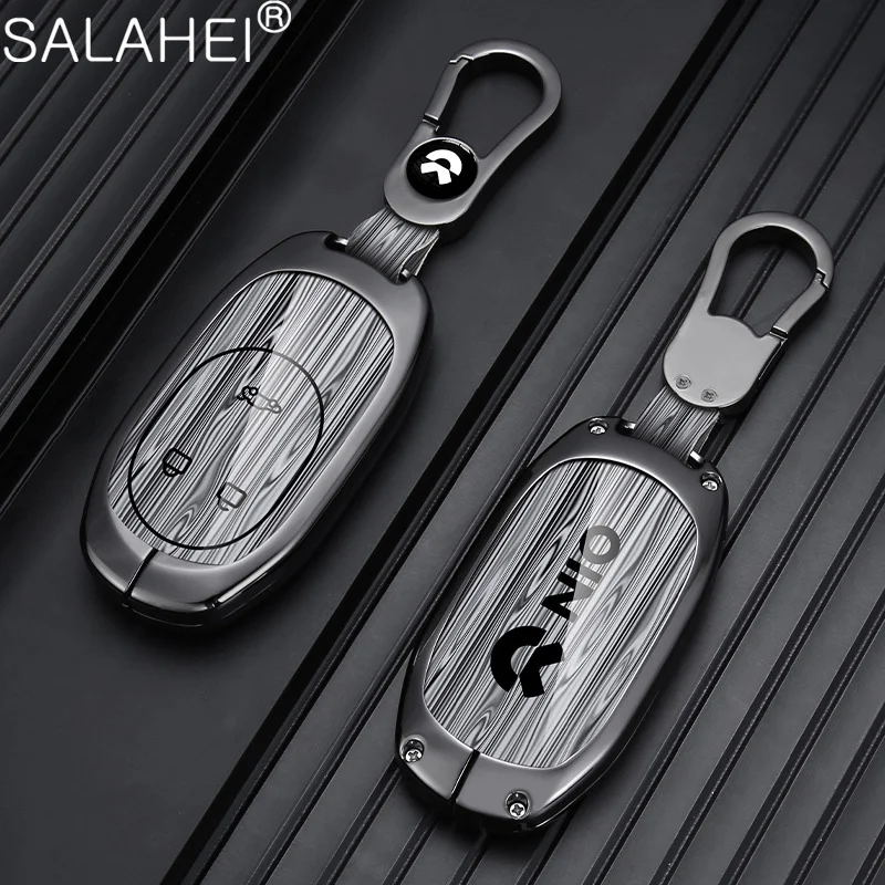 

Car Remote Key Case Cover For Nio ET7 ET5 2022 2023 2024 For Weilai NIO ES6 ES8 EC6 ET7 Auto Key Fob Shell Keychain Accessory
