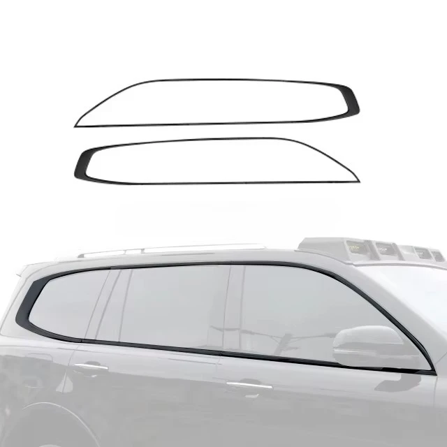 

Upgrade Accessories High Quality Stainless Steel Black Strip Decoration Window Trim for Tank 500