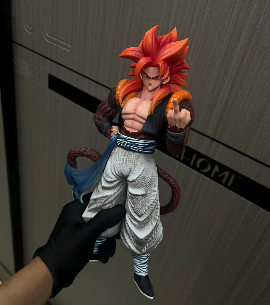 

JT Studio Dragon Ball SSJ4 Gogeta Фигурка 30 см ПВХ Высокопроизводительная аниме Fusion SSJ Статуя Коллекционная Экшн-модель Сон Гоку подарок для мальчика
