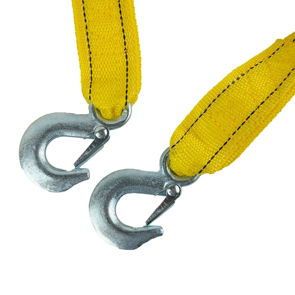

Car Tow Rope DEDOMON 4M Heavy Duty 5 Ton Car Tow Cable Towing Pull Rope Strap Hooks Trusted by Drivers Worldwide