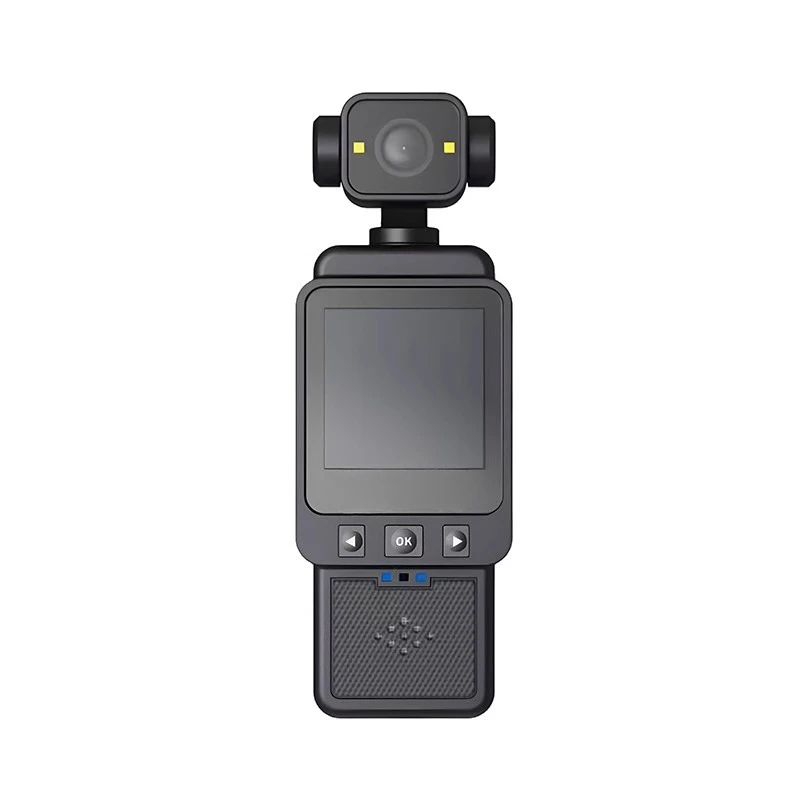 

360 ° rotating high definition handheld anti-shake sports camera, outdoor portable video recorder
