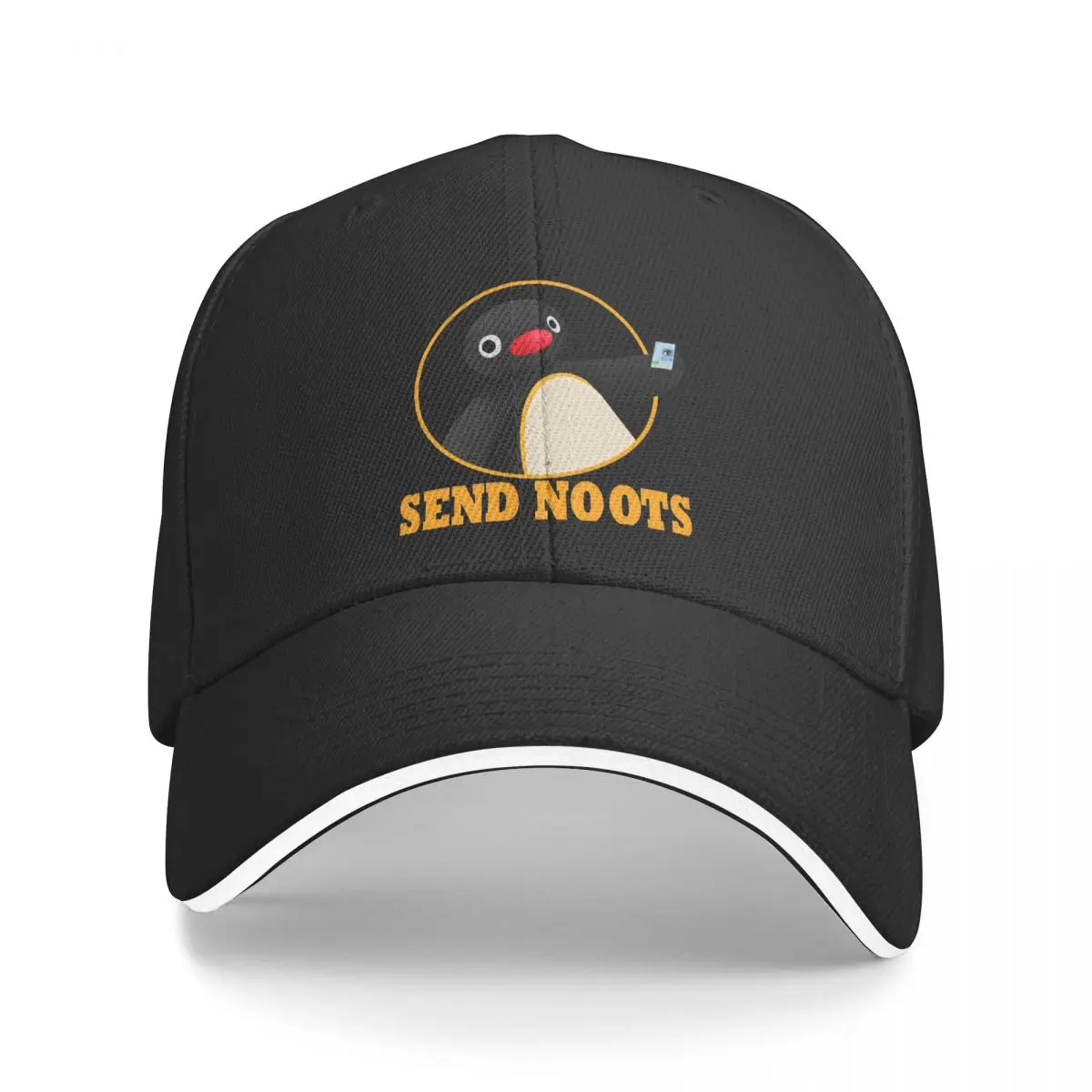 

Send Noots Classic Pingu Family Cartoon Men Baseball Caps Peaked Cap Sun Shade Cycling Hat