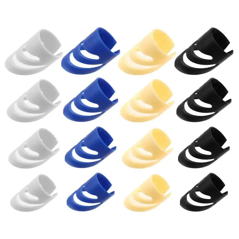 4Pcs/set DIY ALaska Pik M/L/XL Guitar Finger Covers Finger Picks Electric Guitar Parts Stringed Instrument