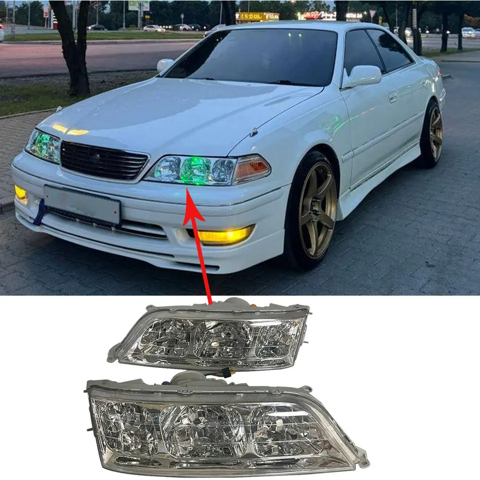 jzx100mark2 ヘッドライト トヨタ マークII ヘッドライト GX100 JZX100 1996 1997 1998 1999 2000
