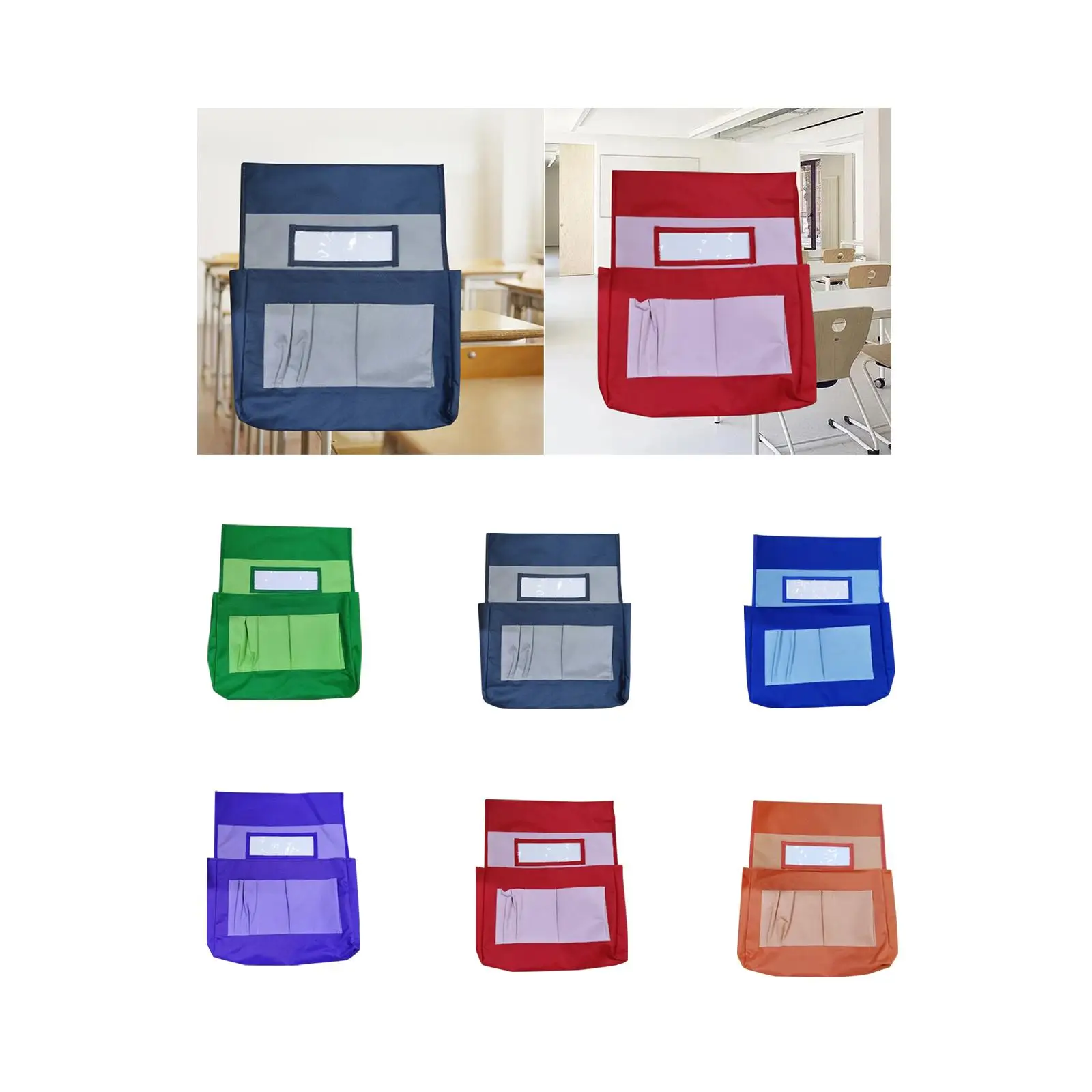 

Chair Back Pocket Back of Chair Organizer for Home School Supplies Kids