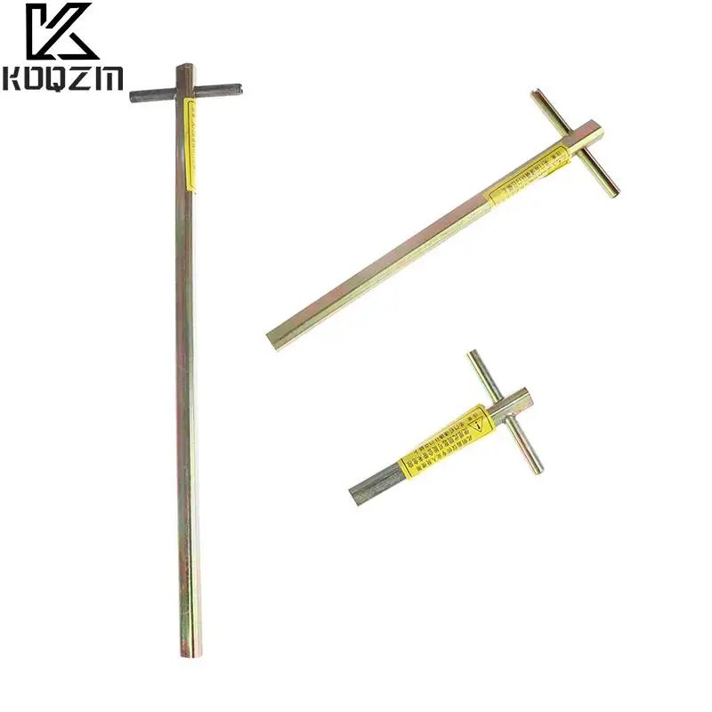 

100/200/300mm Extended Type Elevator Triangle Key / Professional Triangle Key / Train Triangle Key For Elevator Door