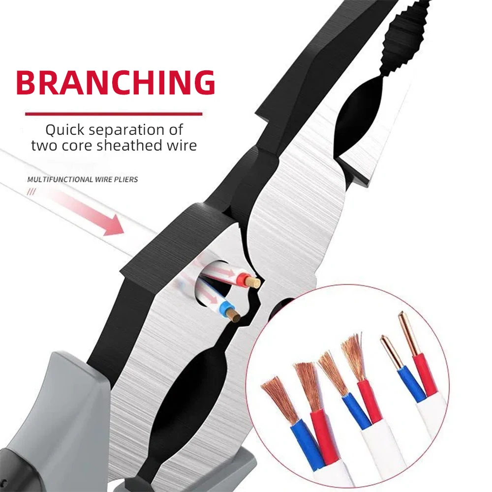 NEW Multifunctional Universal Diagonal Pliers Needle Nose Pliers Hardware Tools Universal Wire Cutters Electrician