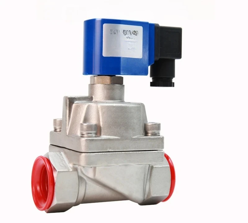 

Low power high-pressure solenoid valve does not produce hot water, gas and oil use high-pressure valve 9MPA 4 points