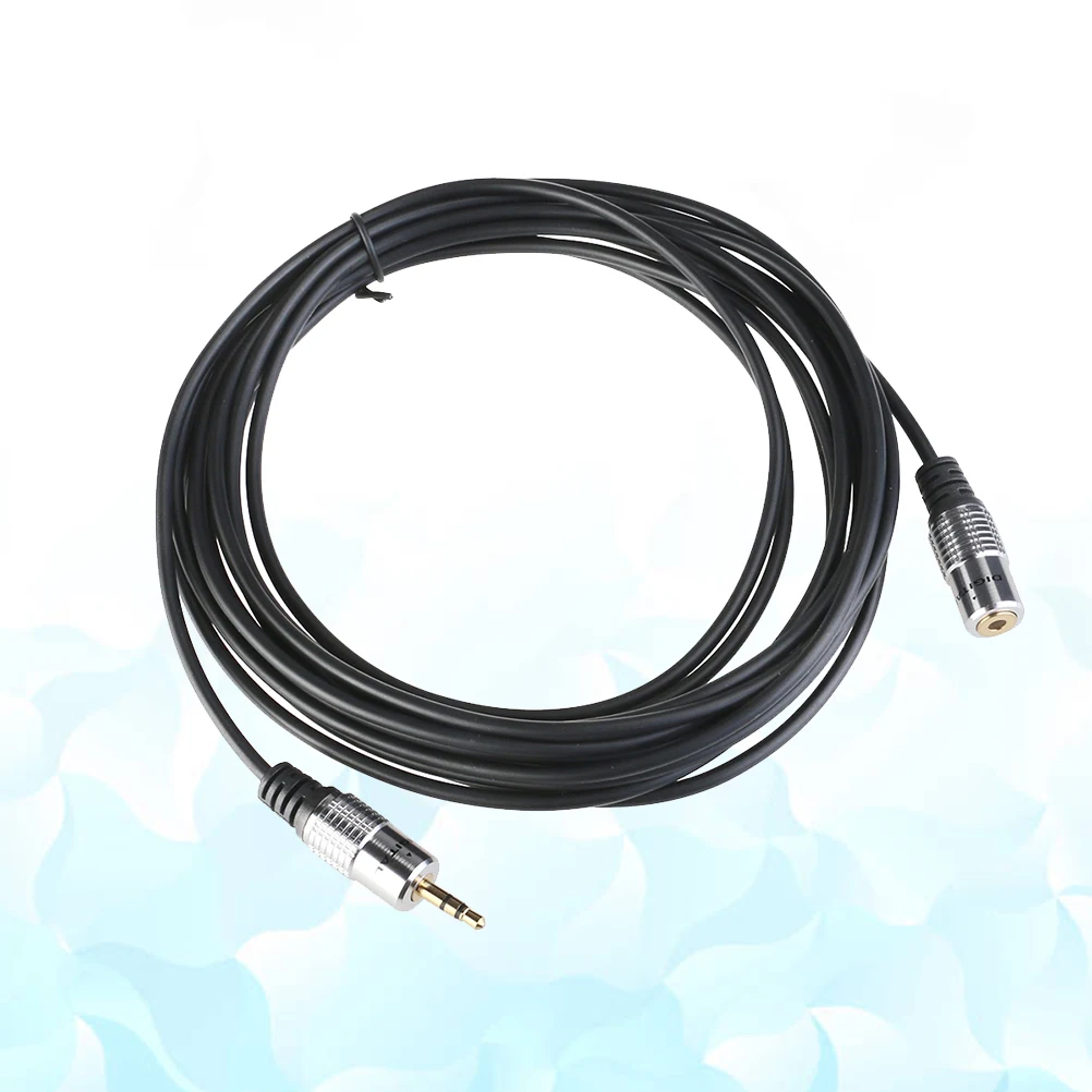 

2 Pc Audio Extension Cable Wire for Headphone Carrying Headphones 3.5mm Male to Female Earphone Dap