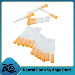 AG 100Pcs/1Bag Dental Endo Irrigation Needle Tip Dental Root Canal Lateral Irrigation Needle Diameter 0.3/0.4/0.5mm