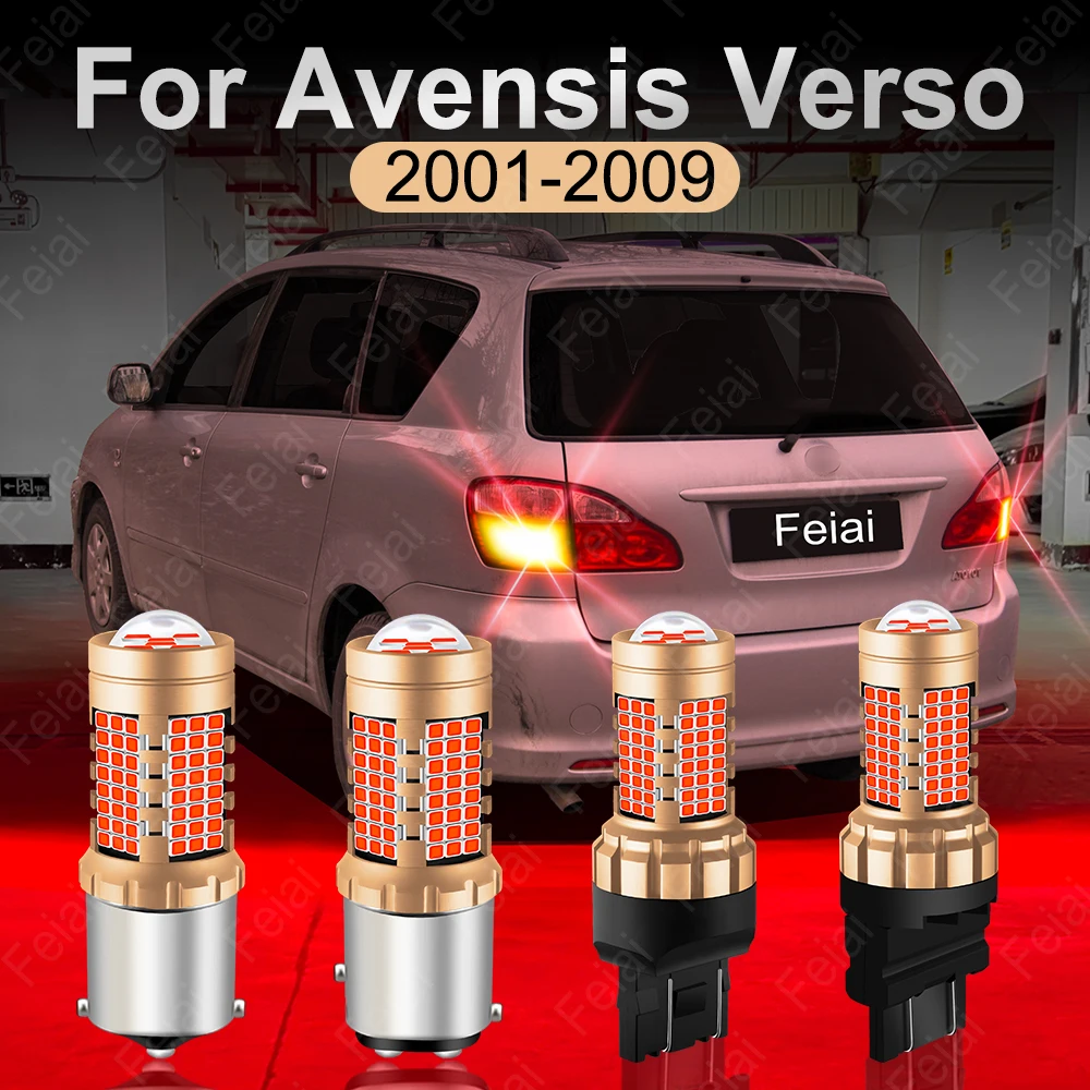 

Светодиодная лампа стоп-сигнала для Toyota Avensis Verso 2001-2009, автомобильные аксессуары, светодиодный стробоскоп-стоп-сигнал