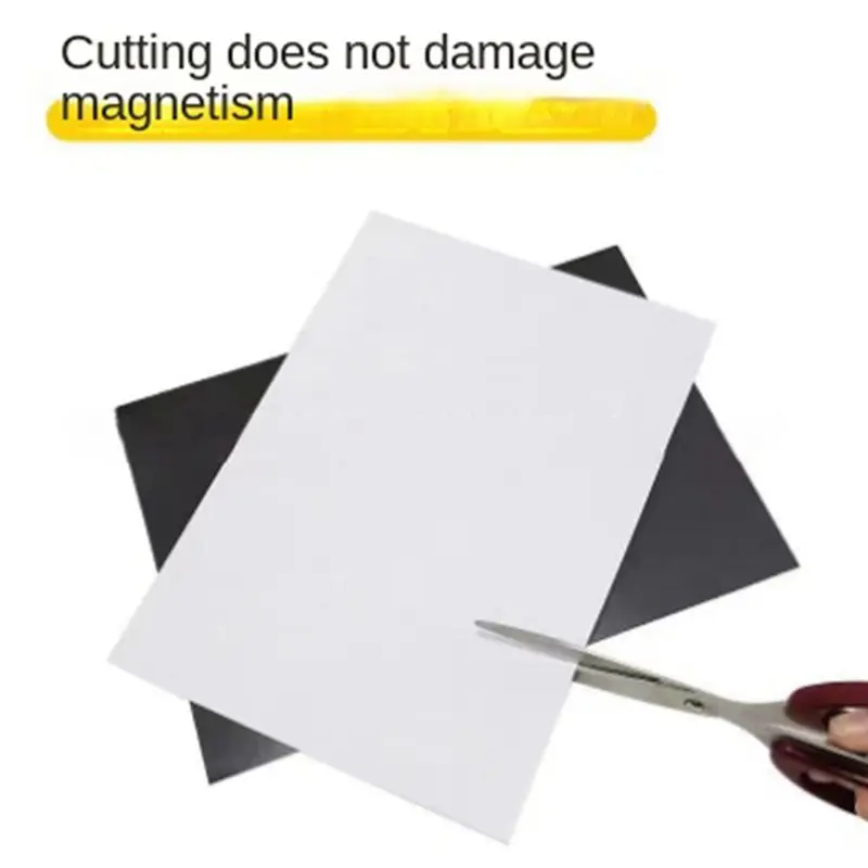 

A56K Rubber Soft Magnetic A4 Size Can Be Cut and Bent Without Hurting Magnetic Magnetic Car Stickers Magnetic Soft Whiteboard