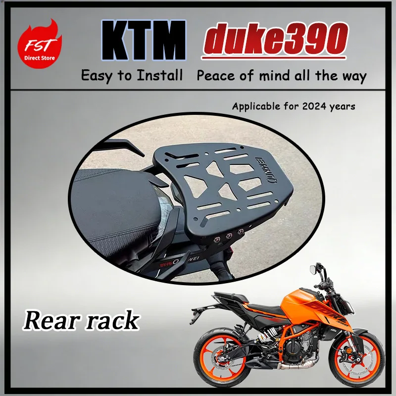 Soporte de Montaje para Baúl Trasero de Precisión FOR Precision Fit para Motocicleta KTM 390 Duke 2024, Accesorios para Motocicleta