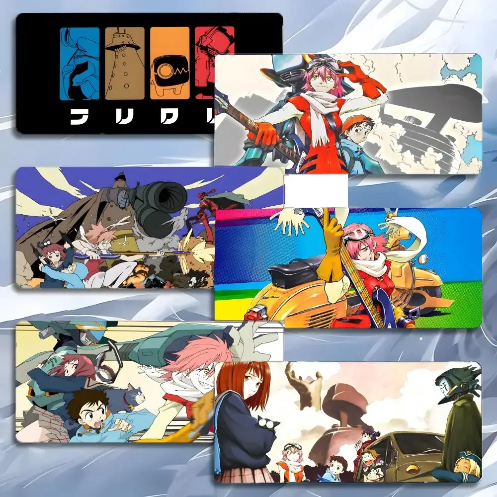 FLCL experimental anime F-Fooly Cooly Mouse Pad Mousepad Large Gaming LockEdge Thickened PC Table Desk Mat