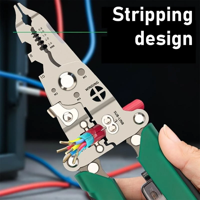 

Versatile Wire Strippers With Detection Suitable For Various Tasks