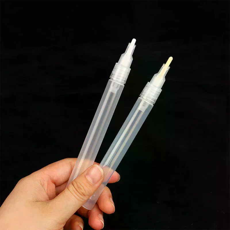 Refillable Ink Plastic Empty Pen Rod Repeatable Reusable Tube For Graffiti Pens Liquid Chalk Marker Paint Pen Accessories view 2